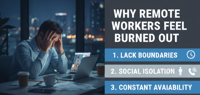 Why Remote Workers Feel Burned Out