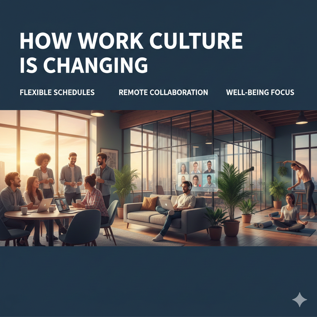 work culture is changing