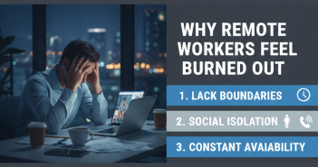 remote workers feel burned out